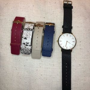 Aldo Watch with Interchangeable Bands! 🕐